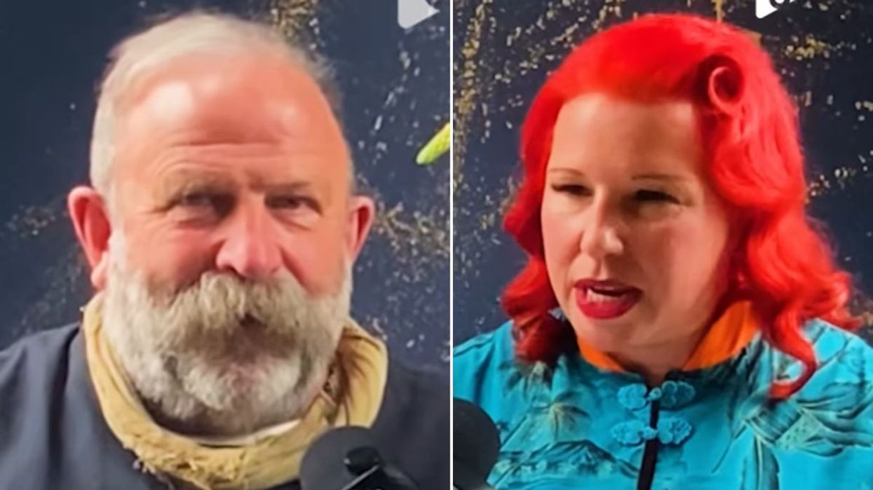 Dick Strawbridge and Angel Adoree