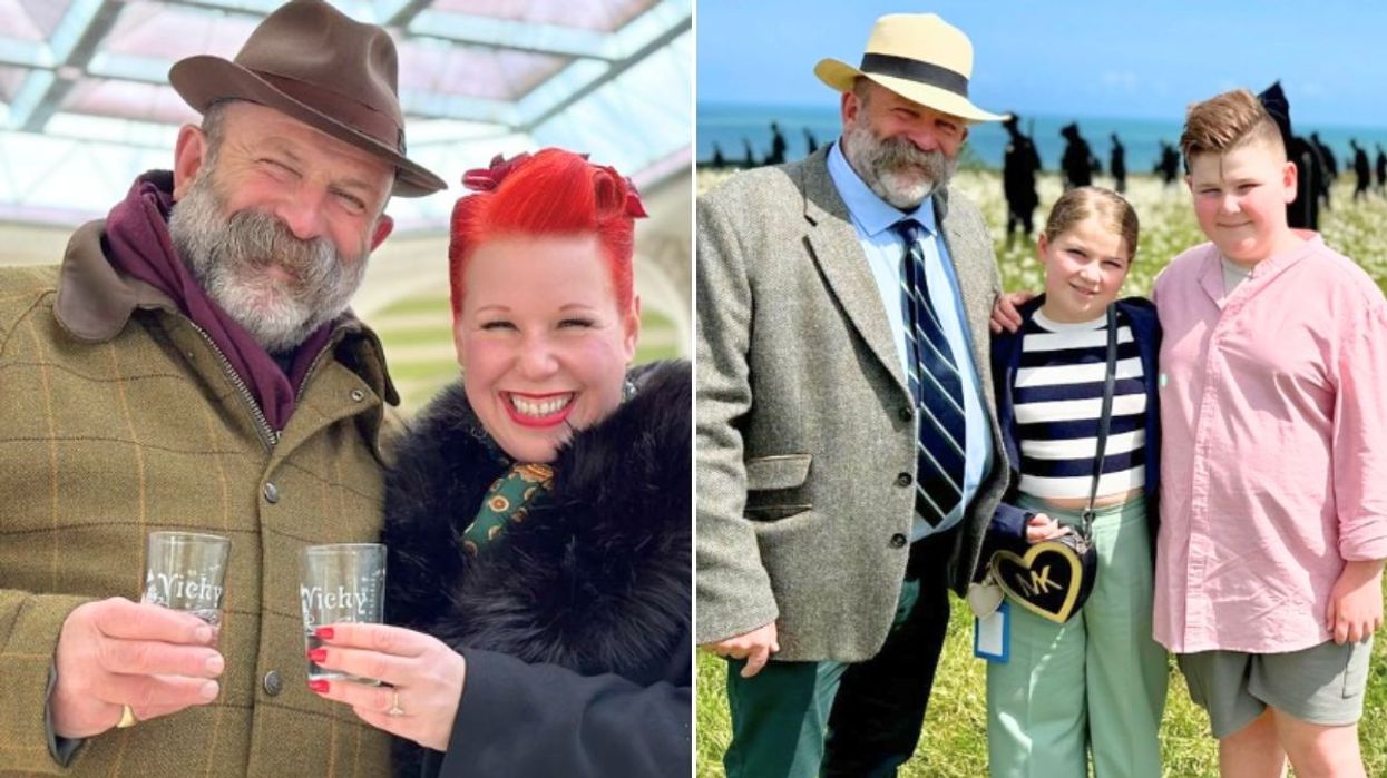 Dick Strawbridge and Angel Adoree