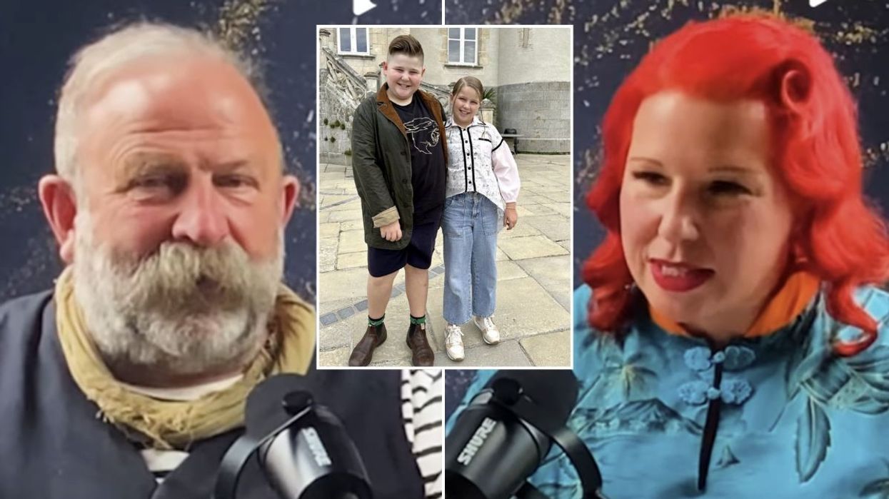 Dick Strawbridge and Angel Adoree