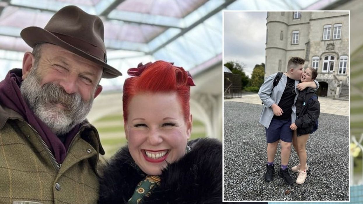 Dick Strawbridge and Angel Adoree