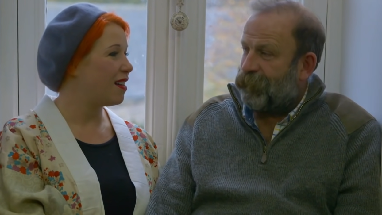 Dick Strawbridge and Angel Adoree