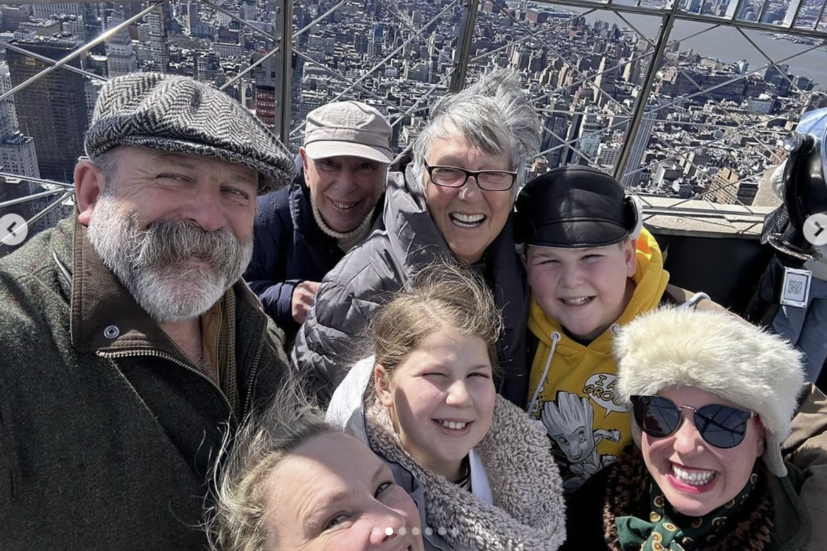 Dick Strawbridge and Angel Adoree