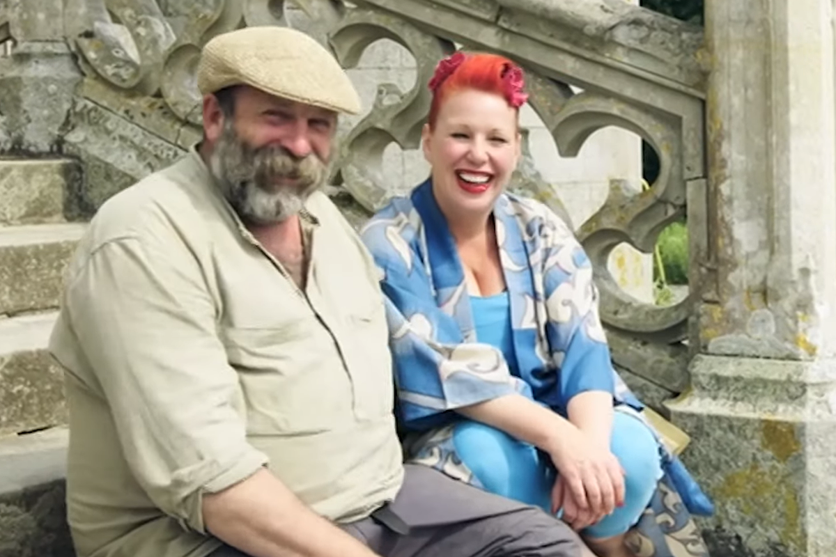 Dick Strawbridge and Angel Adoree