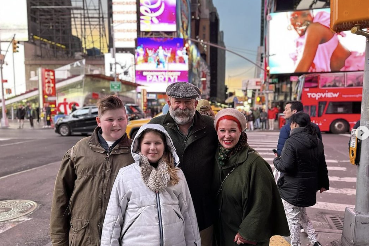 Dick Strawbridge and Angel Adoree