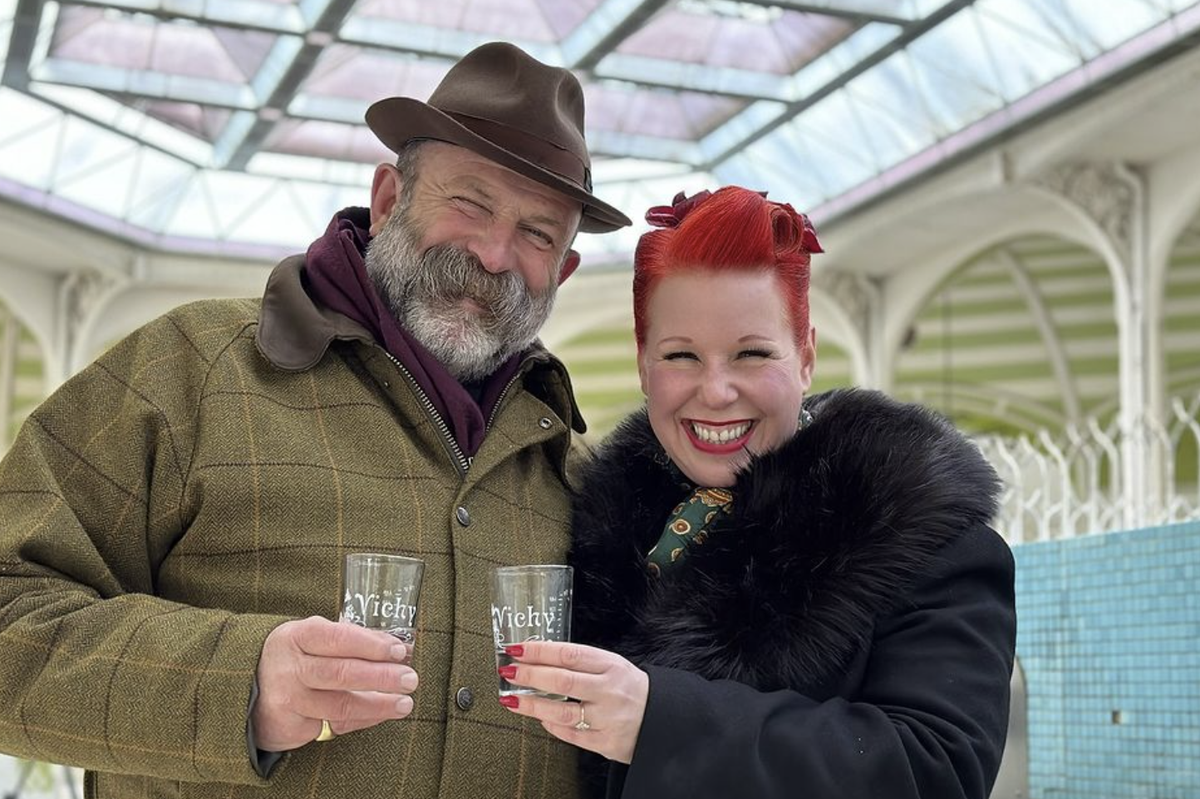 Dick Strawbridge and Angel Adoree