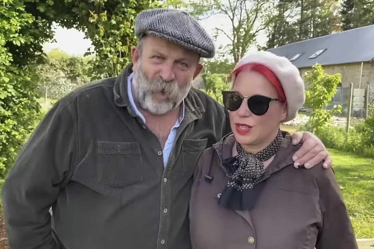 Dick Strawbridge and Angel Adoree