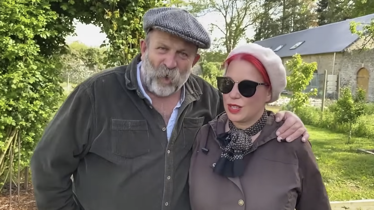 Dick Strawbridge and Angel Adoree