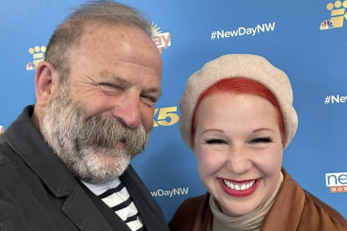 Dick Strawbridge and Angel Adoree