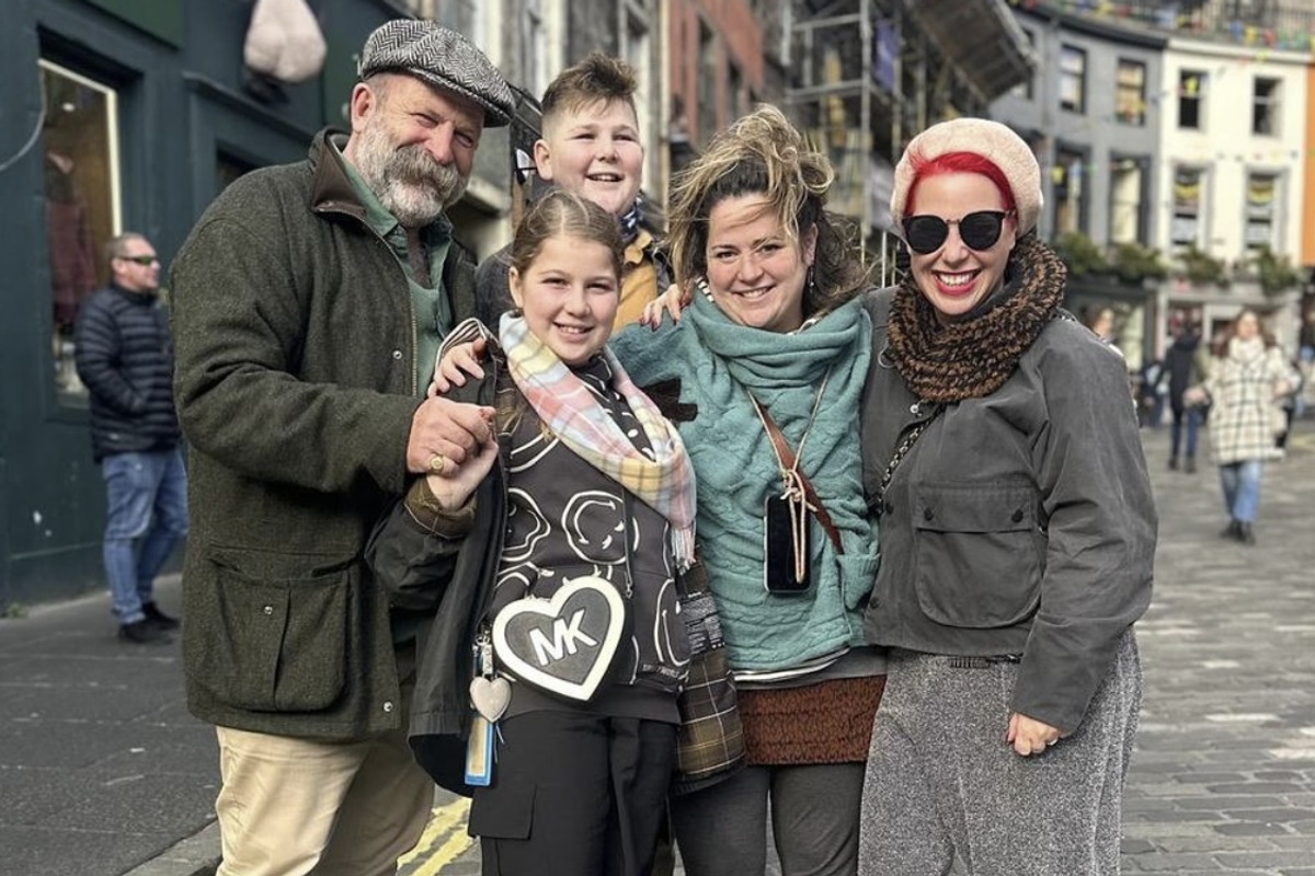 Dick Strawbridge and Angel Adoree