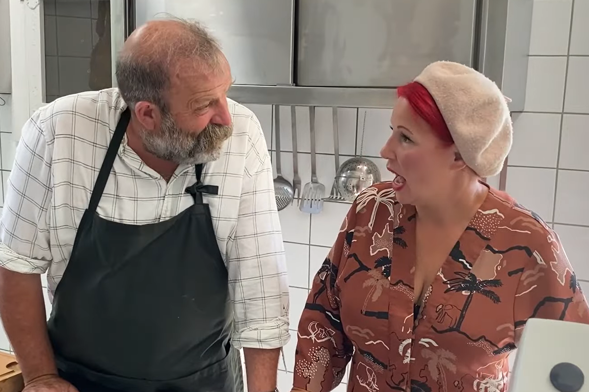 Dick Strawbridge and Angel Adoree