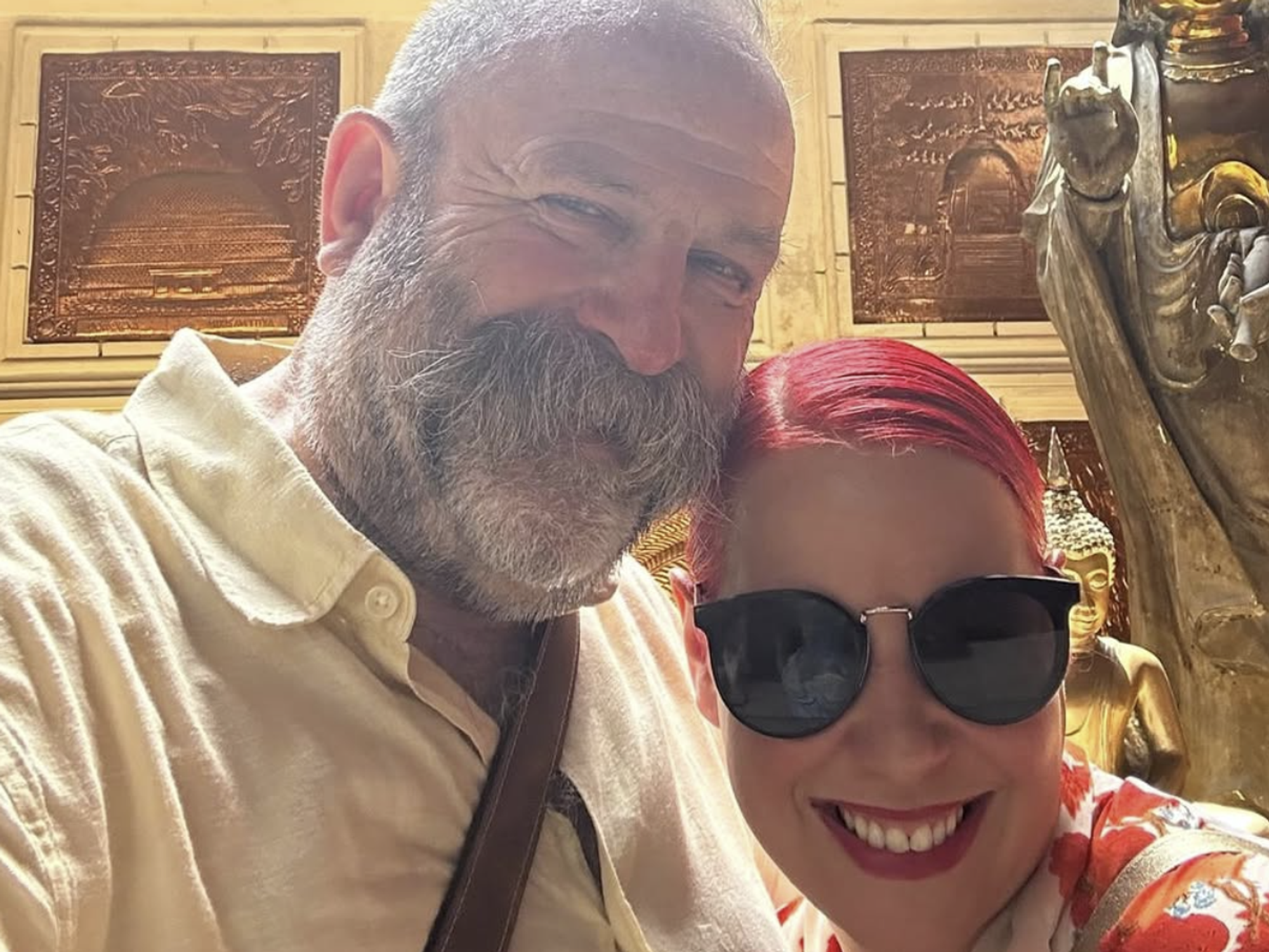 Dick Strawbridge and Angel Adoree