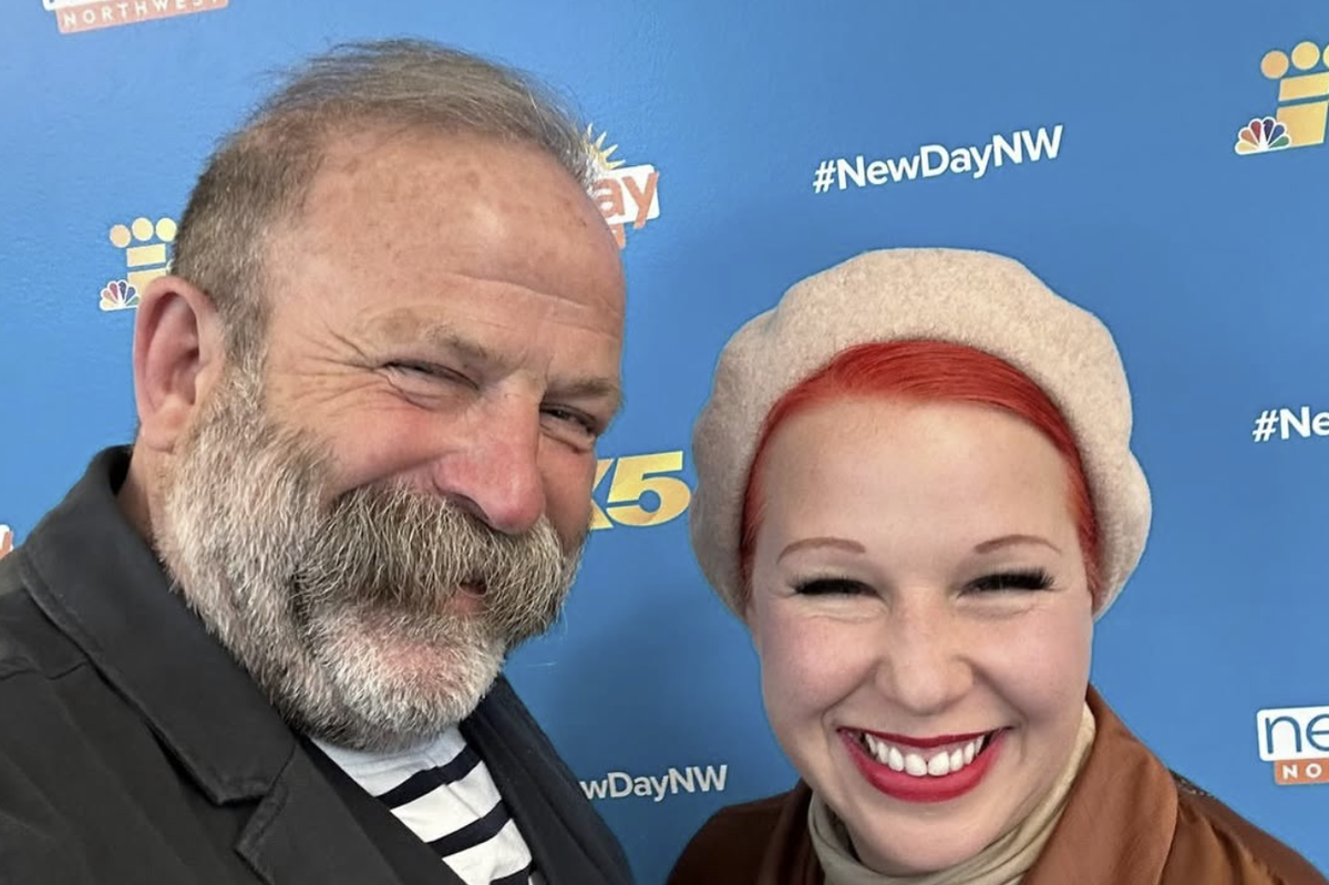 Dick Strawbridge and Angel Adoree