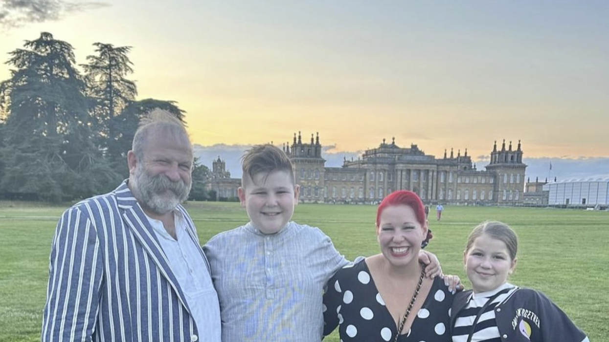 Dick Strawbridge, Angel Adoree, Arthur Strawbridge and Dorothy Strawbridge