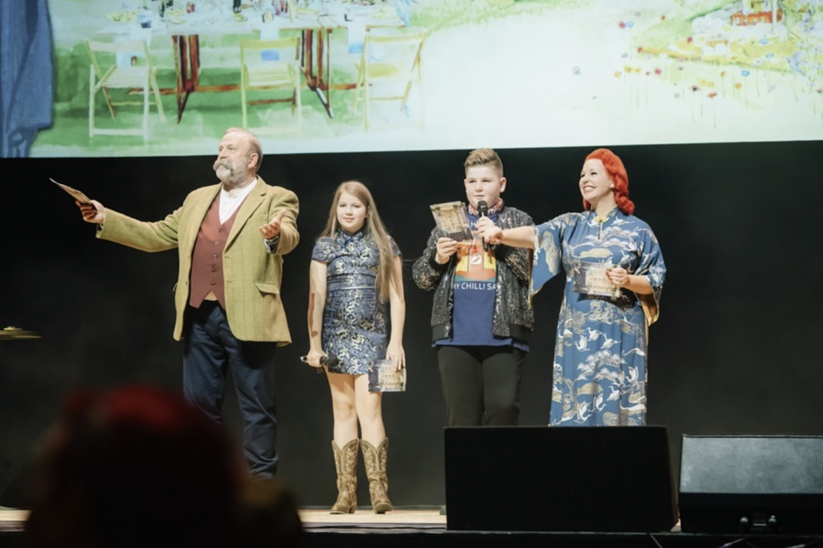 Dick Strawbridge, Angel Adoree, Dorothy Strawbridge and Arthur Strawbridge