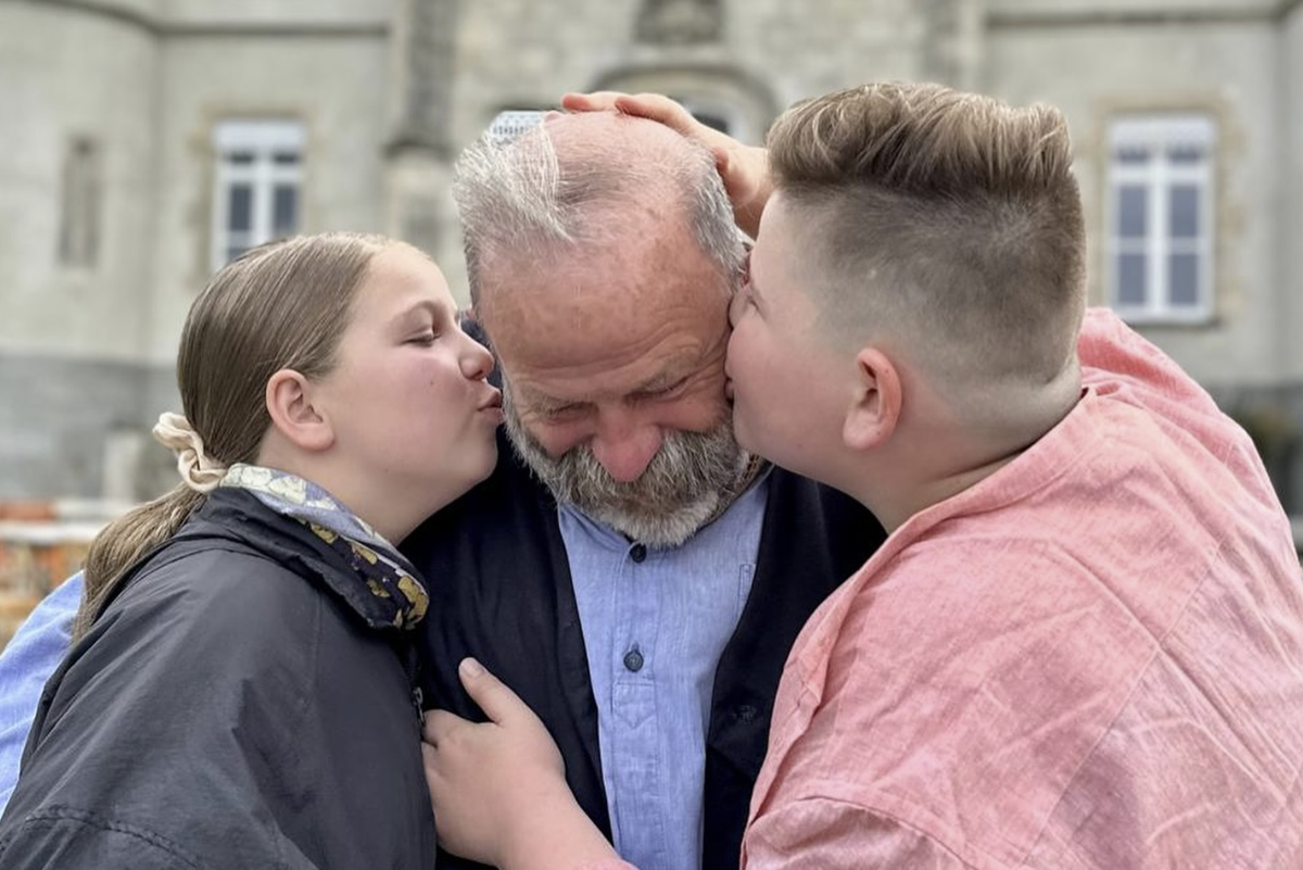 Dick Strawbridge, Arthur Strawbridge and Dorothy Strawbridge