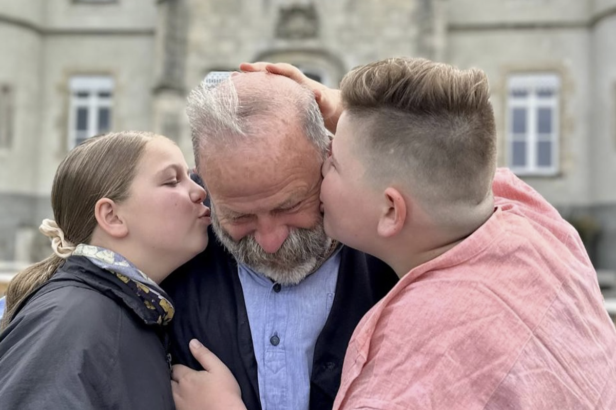 Dick Strawbridge, Arthur Strawbridge and Dorothy Strawbridge