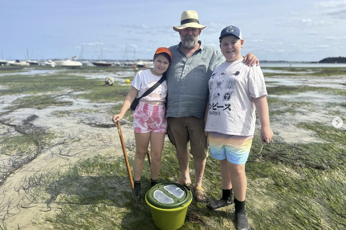 Dick Strawbridge, Arthur Strawbridge and Dorothy Strawbridge