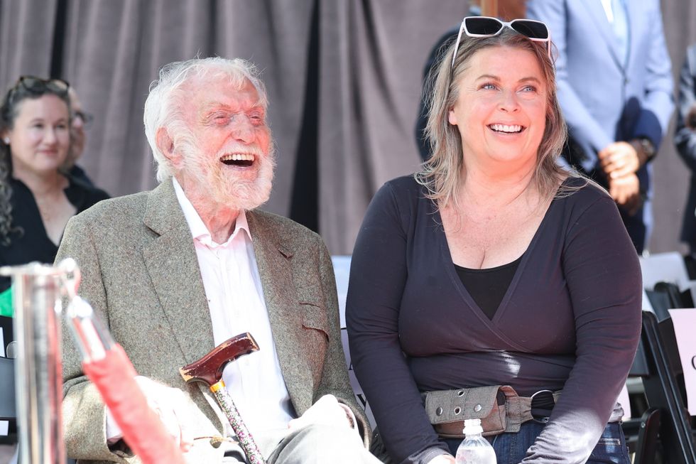 Dick Van Dyke and his wife Arlene Silver