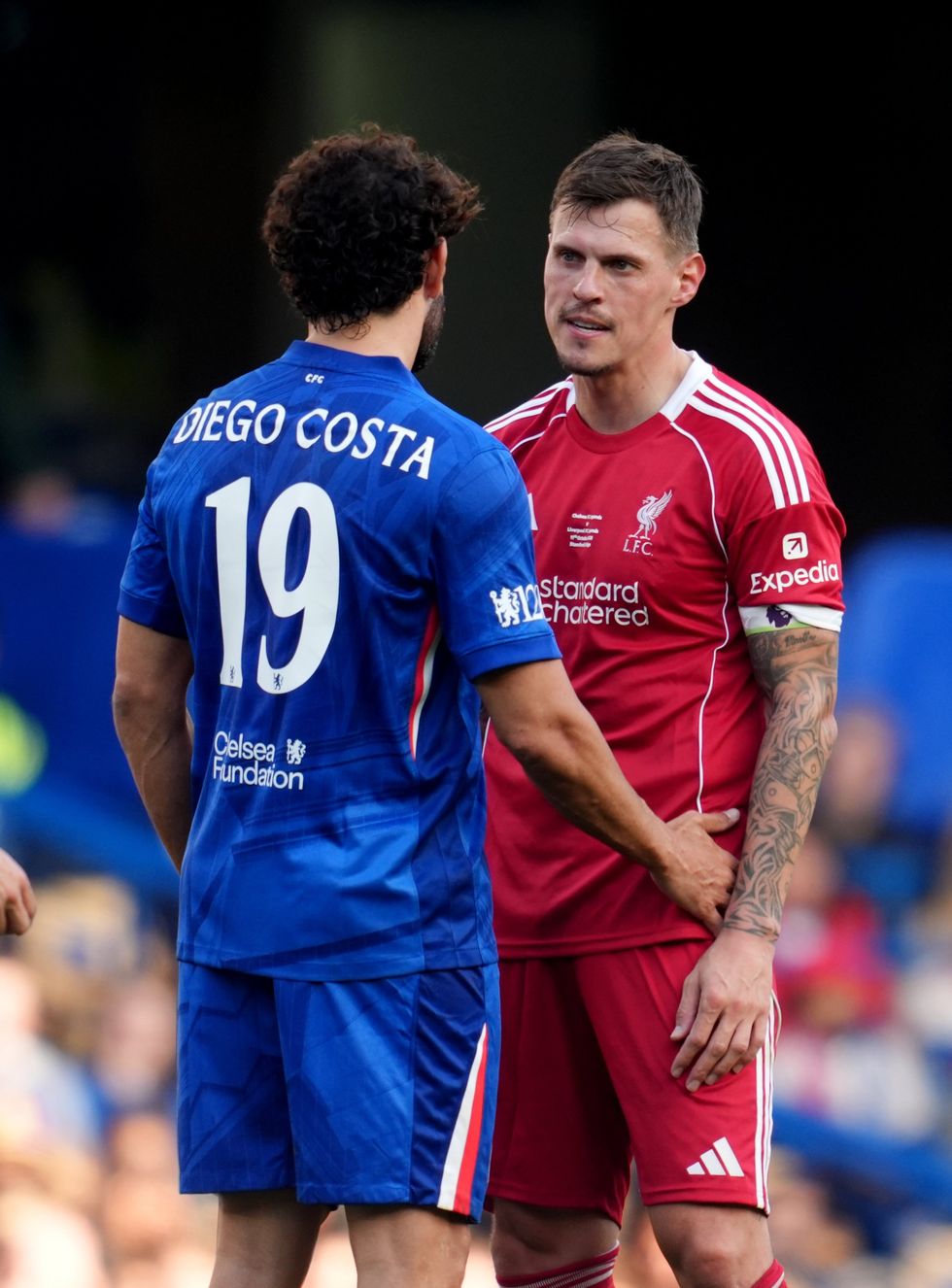 Diego Costa, Martin Skrtel