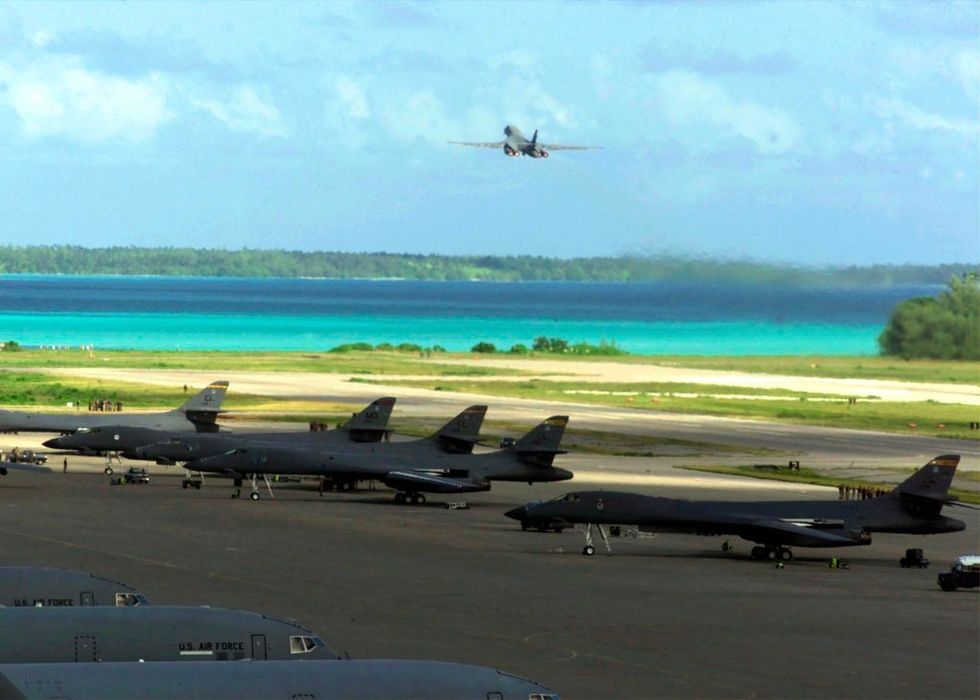 Diego Garcia air base