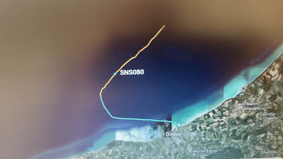 Dieppe live map