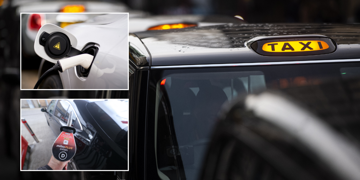 NextImg:Four in five taxi drivers facing 'practical concerns' over electric car mandate choose to stick to diesel