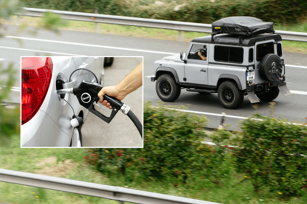 Diesel pumpn and Land Rover Defender