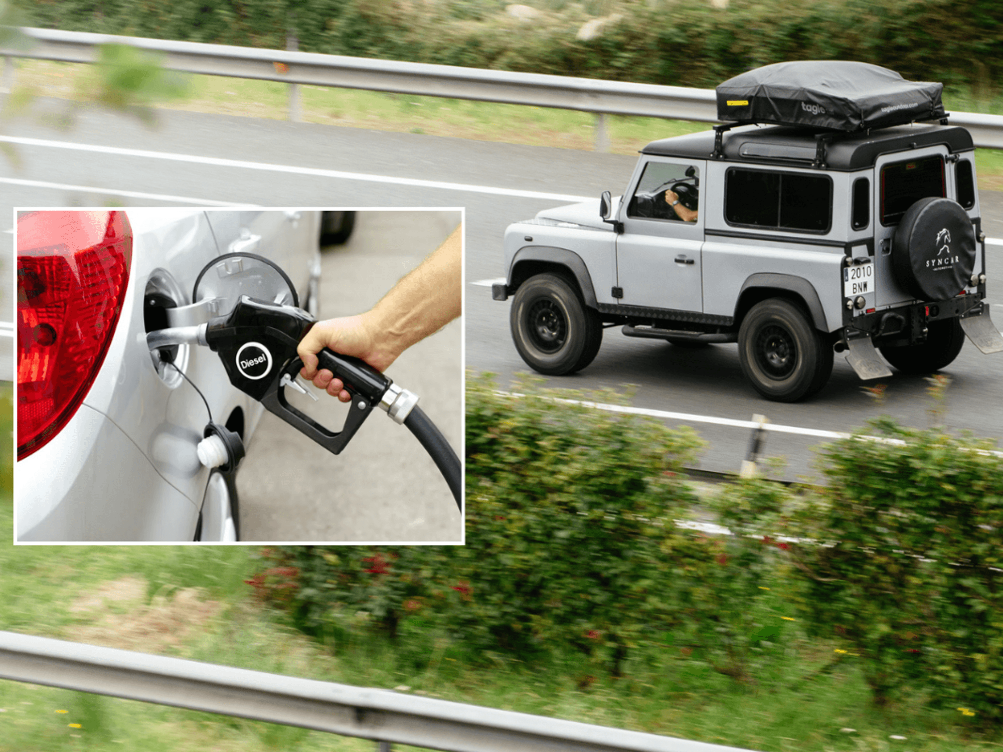 Diesel pumpn and Land Rover Defender