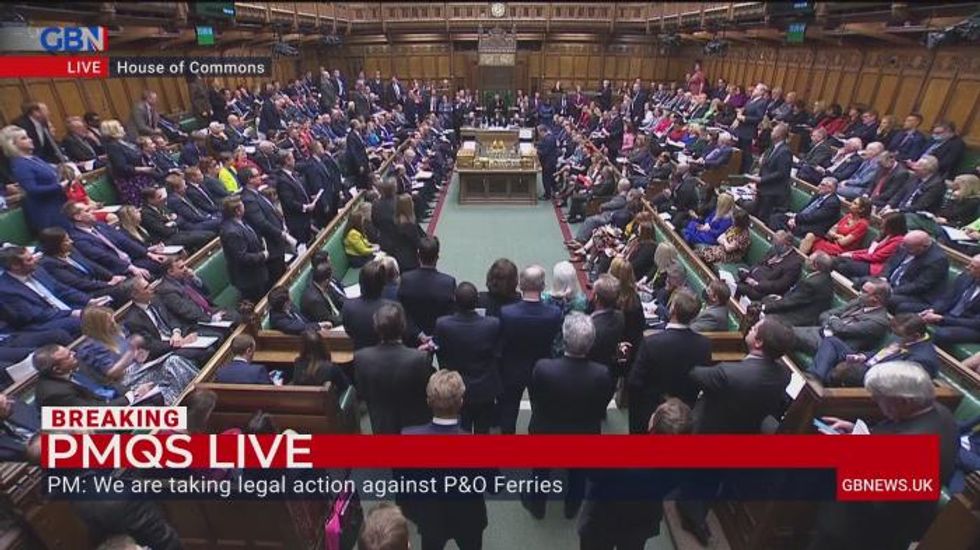 Keir Starmer accuses Boris Johnson of being 'all mouth and no trousers' over handling of P&O Ferries