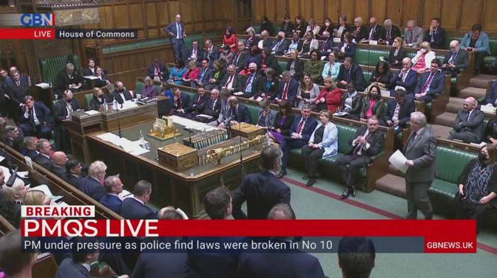 Lindsay Hoyle forced to intervene in row between Boris Johnson and Ian Blackford over SNP mistake