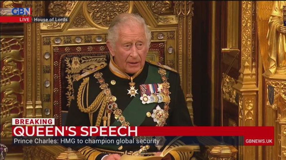 Prince Charles gives update on Queen Elizabeth after she missed opening of Parliament due to 'mobility issues'