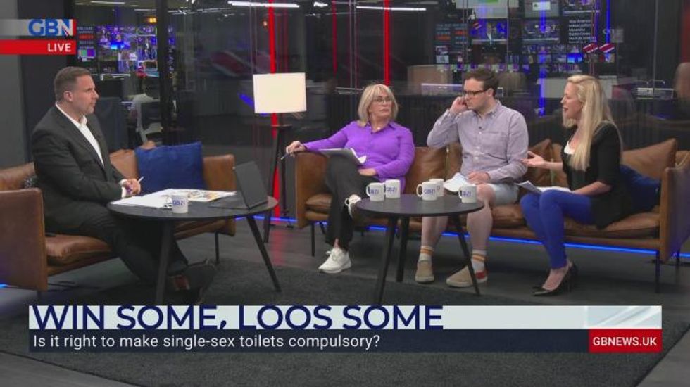 Benjamin Butterworth slammed for turning gender-neutral debate into 'screaming match' after calling guest a 'bigot'