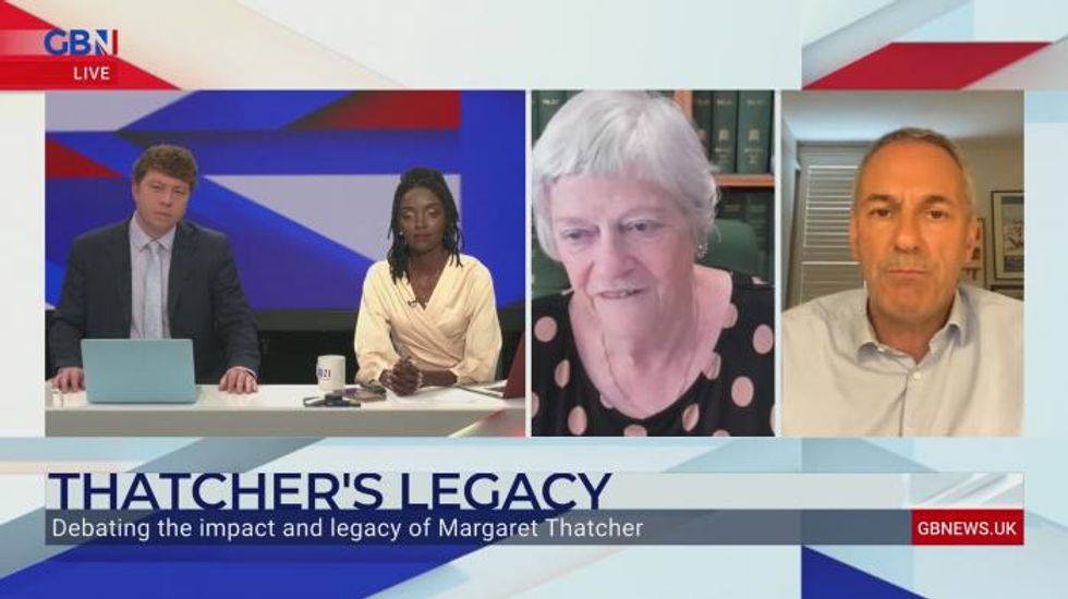 Margaret Thatcher debate sparks explosive row between Ann Widdecombe and Kevin Maguire: 'You are pathetic!'