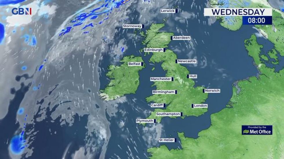 UK weather: Mostly dry and sunny