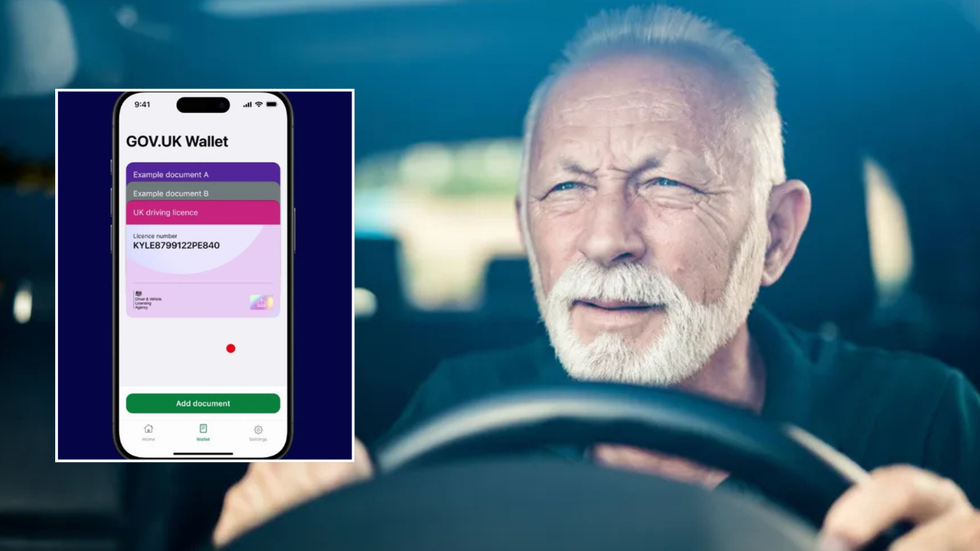Digital driving licence image and elderly drivers