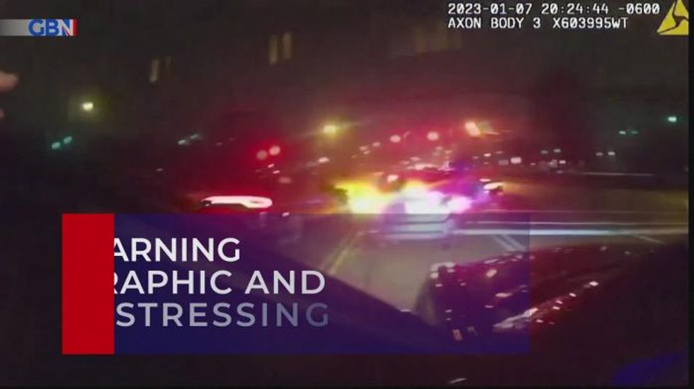 Horrific footage shows US police kicking black motorist Tyre Nichols in the head and beating him relentlessly with a baton as he desperately calls out for his mother