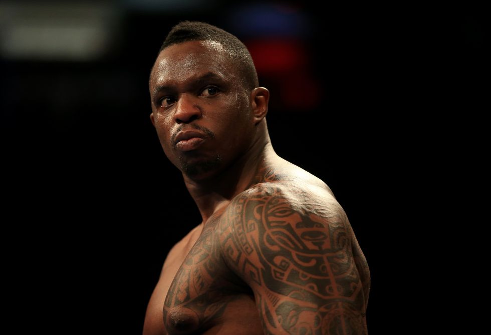 Dillian Whyte boxing