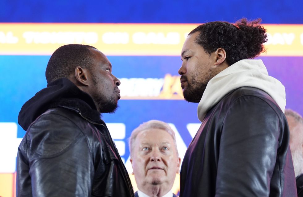 Dillian Whyte vs Joe Joyce