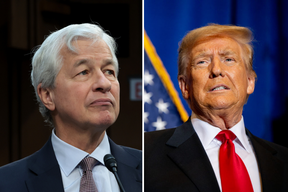 Dimon and Trump