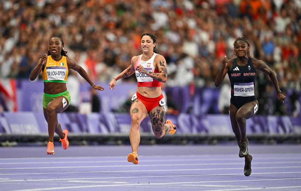 Dina Asher-Smith failed to make it through to the final
