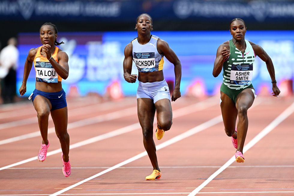 Dina Asher-Smith is another medal hopeful