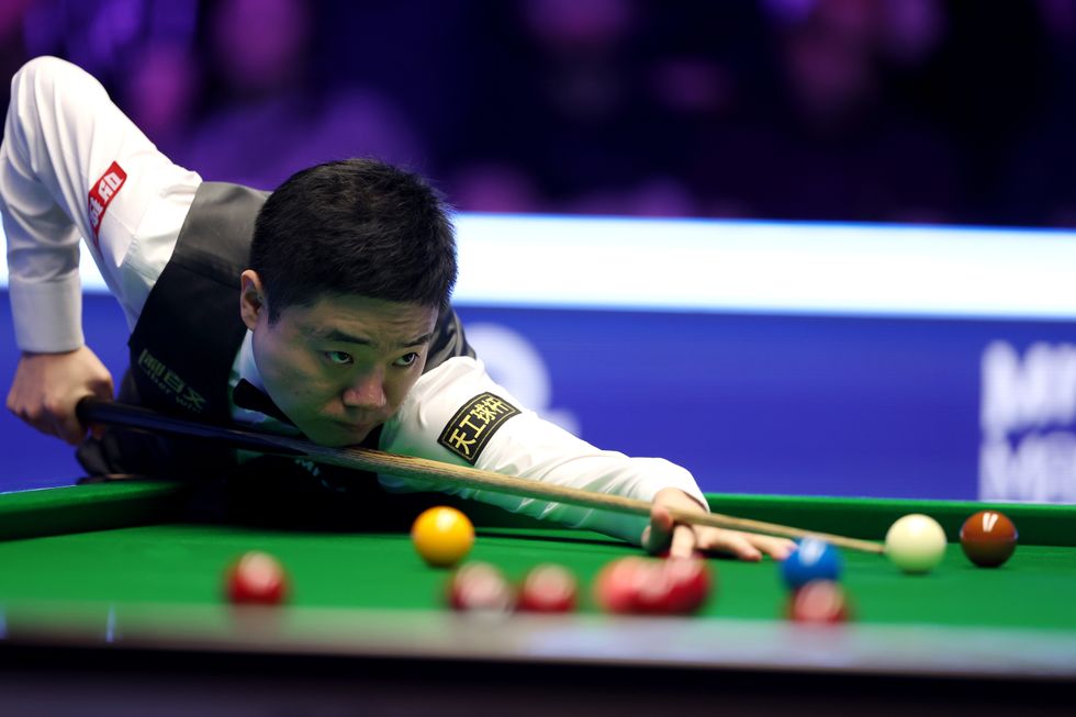 Ding Junhui hit a maximum break against Ronnie O'Sullivan