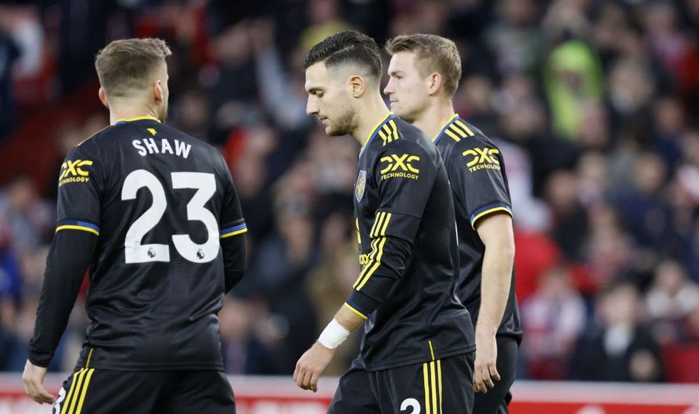 Diogo Dalot was singled out by Ruben Amorim after the game