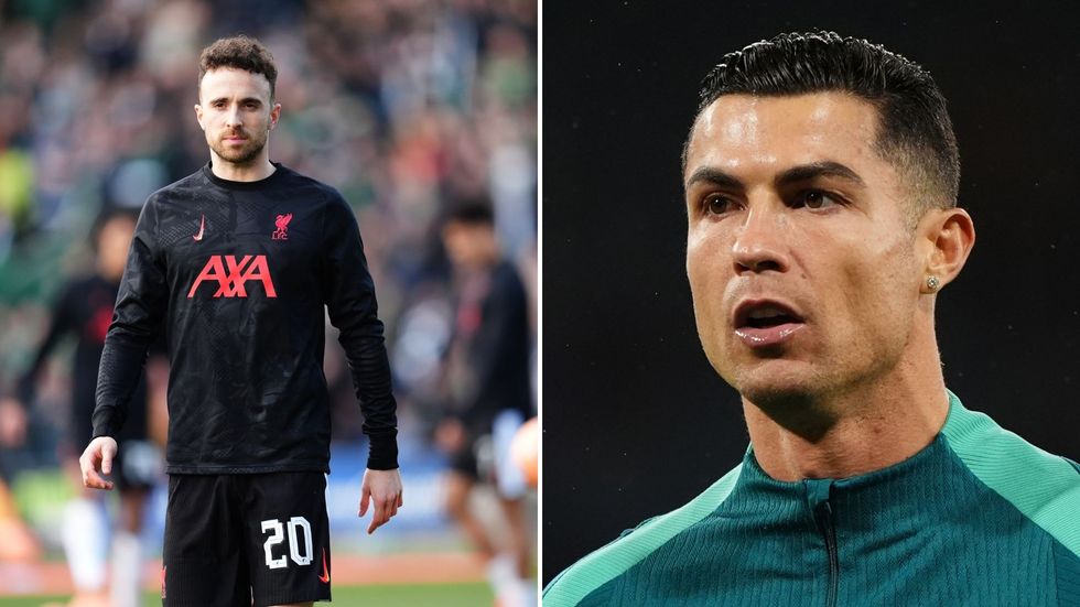 Diogo Jota, Cristiano Ronaldo