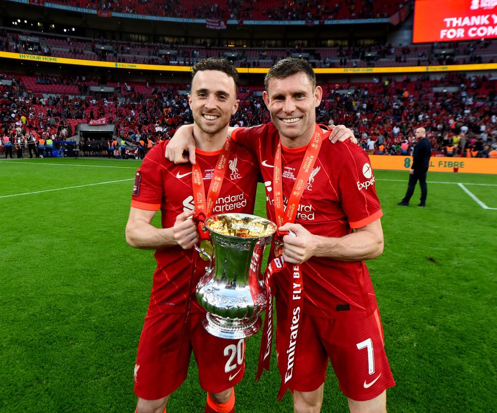 Diogo Jota, James Milner