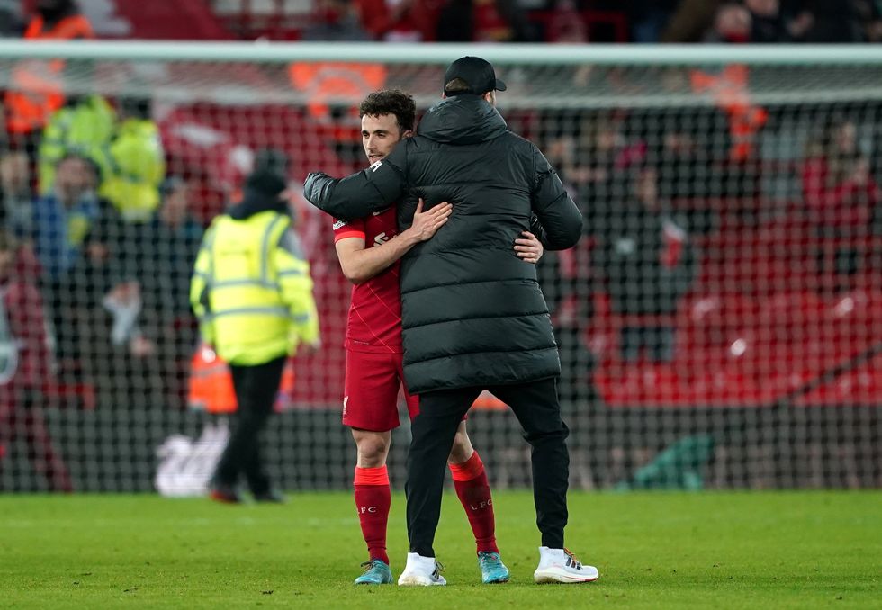 Diogo Jota Jurgen Klopp