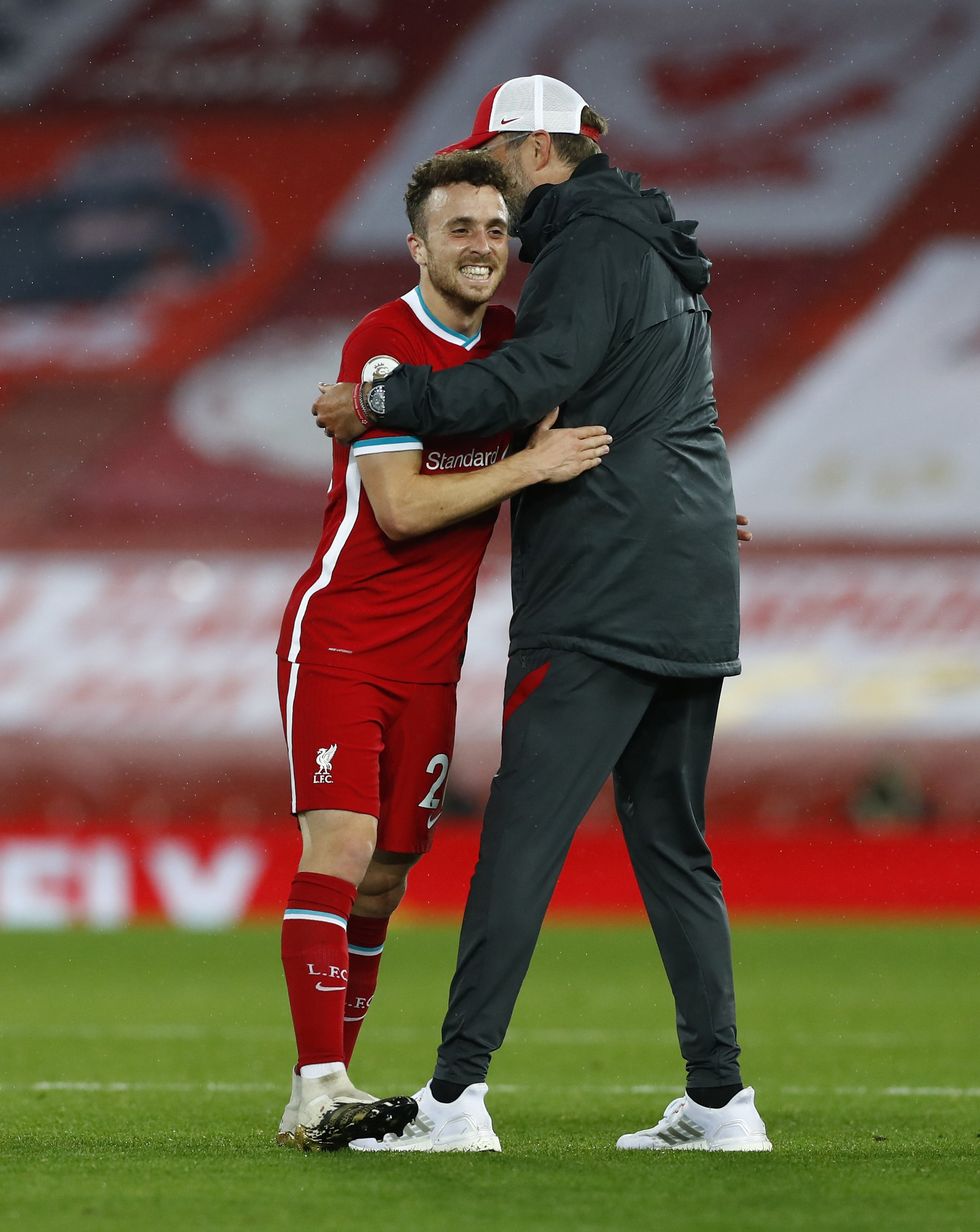 Diogo Jota Jurgen Klopp