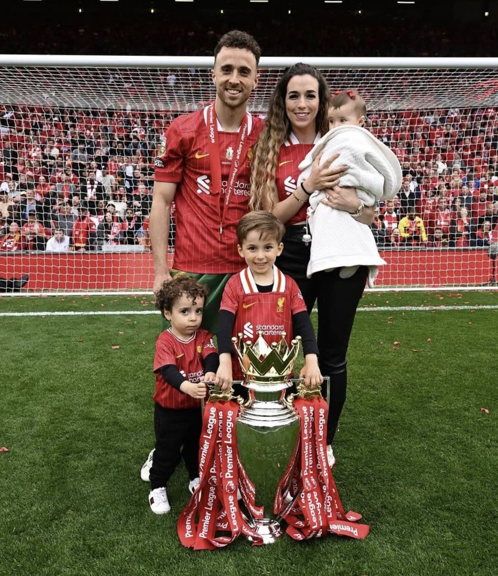 Diogo Jota left behind a wife and three children