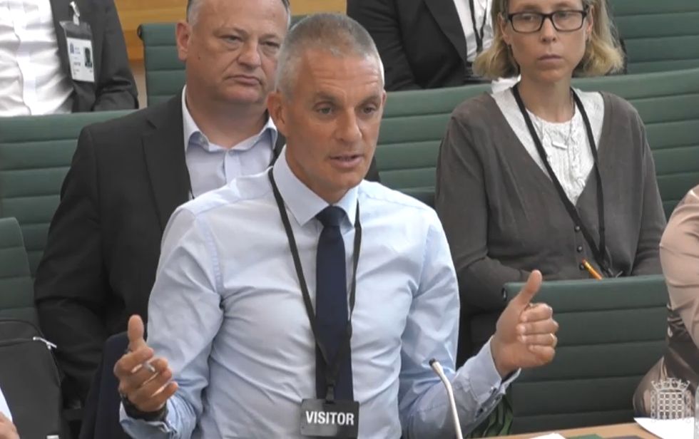 Director General at the BBC Tim Davie giving evidence to the Digital, Culture, Media and Sport Committee at Portcullis House in London. Picture date: Tuesday September 6, 2022.