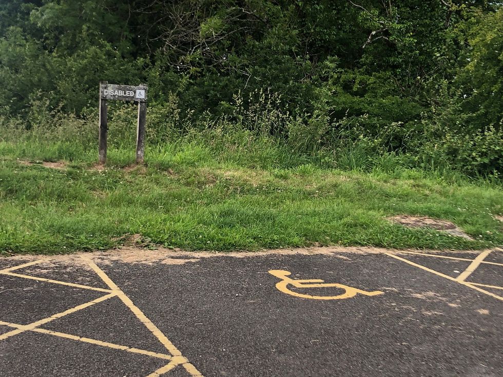 Disabled parking
